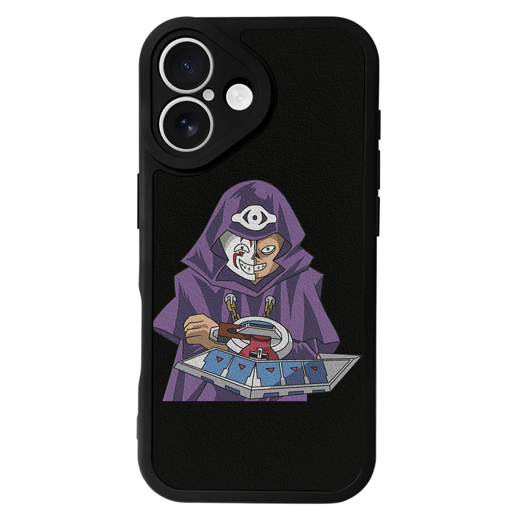 遊☆戯☆王 Yu-Gi-Oh! 【iPhone 16シリーズ対応】シリコンスマホケース（レザー調） 材質：シリコン
